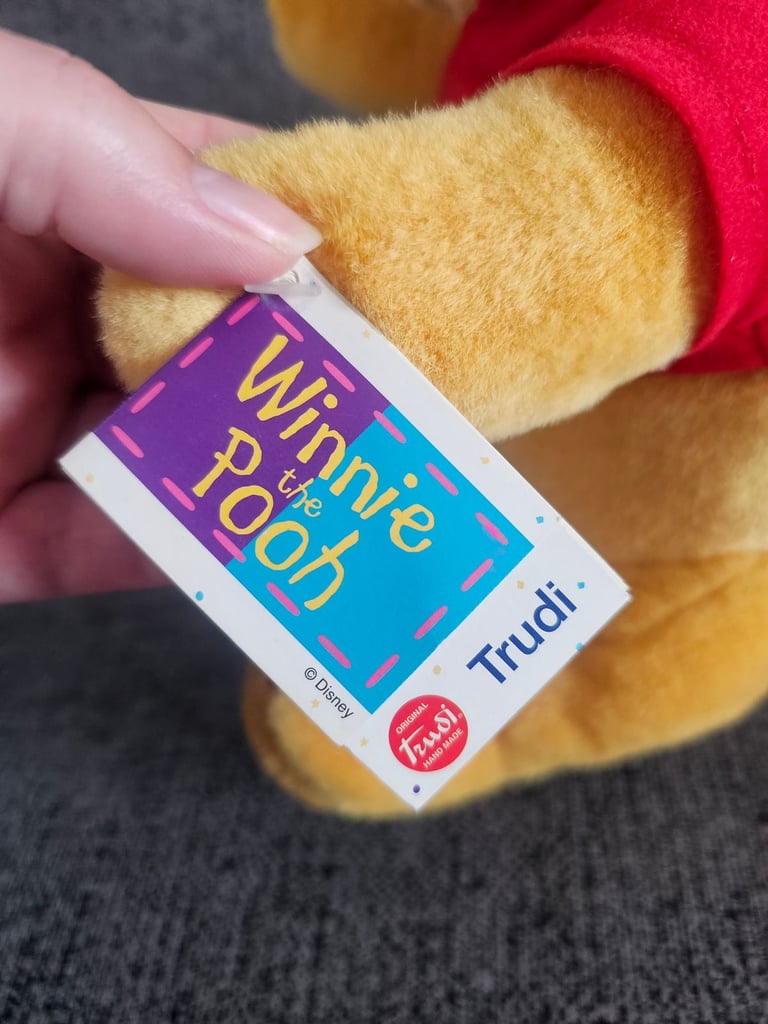 Disney Winnie the Pooh soft toy plush teddy new with tags