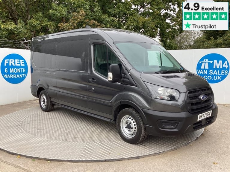 image for 2022 Ford Transit 350 EcoBlue Leader LWB H/R Euro 6 LWB Panel Van Diesel Automatic