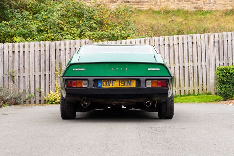 1973 Lotus ELITE M50 PROTOTYPE – CHASSIS 0001A PETROL Manual