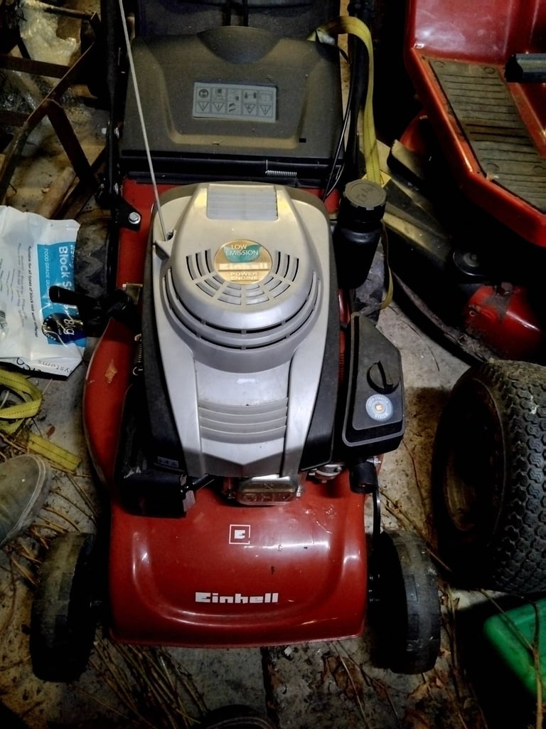 Einhell lawnmower 
