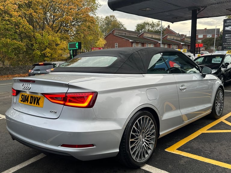 2014 Audi A3 Cabriolet 1.4 TFSI CoD Sport Euro 6 (s/s) 2dr CONVERTIBLE Petrol Manual