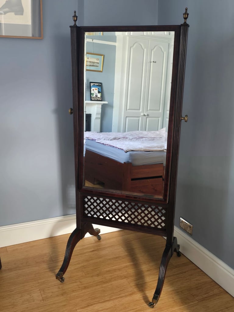 Antique bedroom mirror
