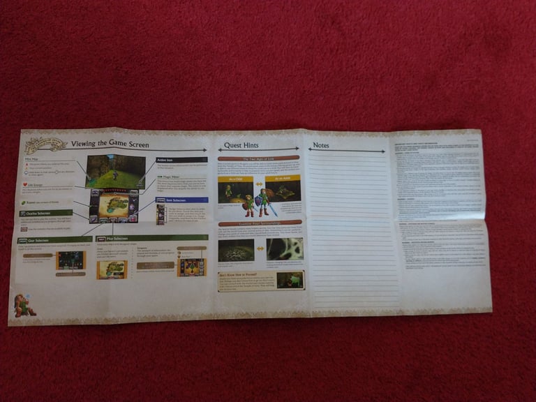 Nintendo 3DS Games Bundle  - Zelda – A Link Between Worlds & Zelda – Ocarina of Time 3D