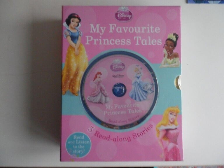 MY FAVOURITE PRINCESS TALES READ ALONG 5 STORIES Brand New and Sealed.