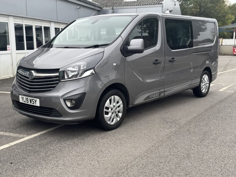 2019 Vauxhall Vivaro 1.6 CDTi 2900 BiTurbo ecoTEC Limited Edition Nav Crew Van Double Cab 5dr Di ...