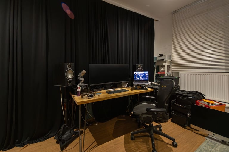 Music Studio | Creative Space | Artist Studio | Podcast | Office in Wimbledon South West London SW19