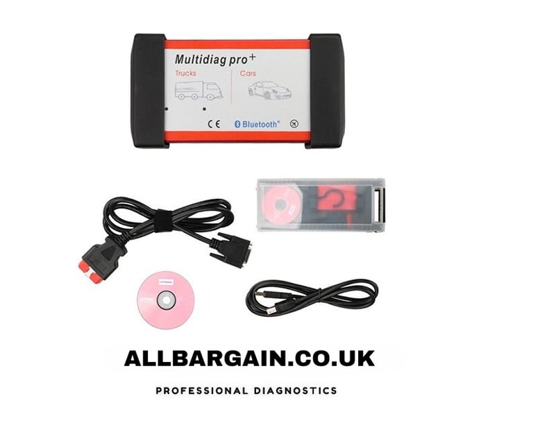 Multidiag Pro Plus Diagnostic for Cars & Trucks 2 in 1 with Bluetooth