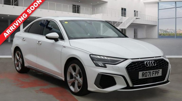 2021 Audi A3 1.0 TFSI 30 S line Saloon 4dr Petrol S Tronic Euro 6 (s/s) (110 ps) Saloon Petrol Au...