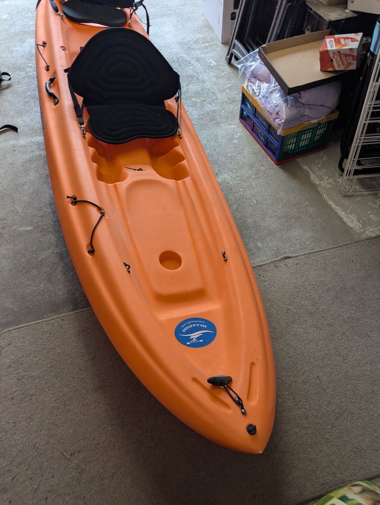 Ocean kayak with accessories 