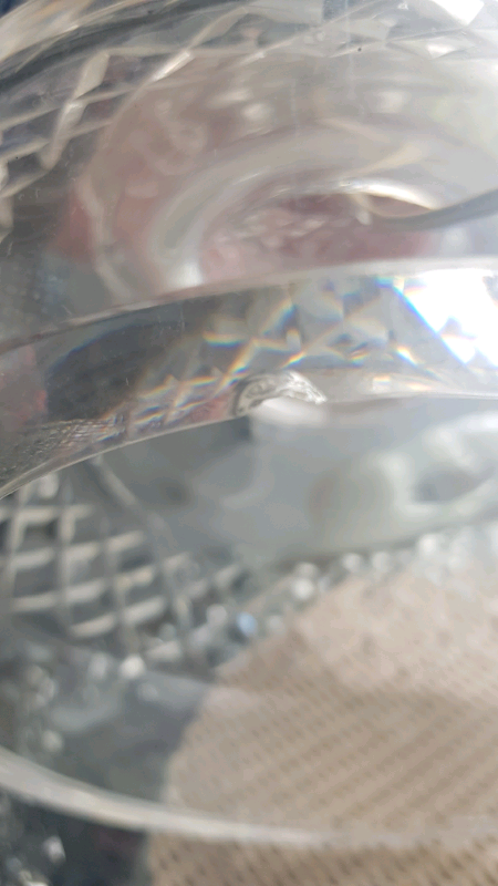 Waterford Crystal innishmore  lamp..Massive..