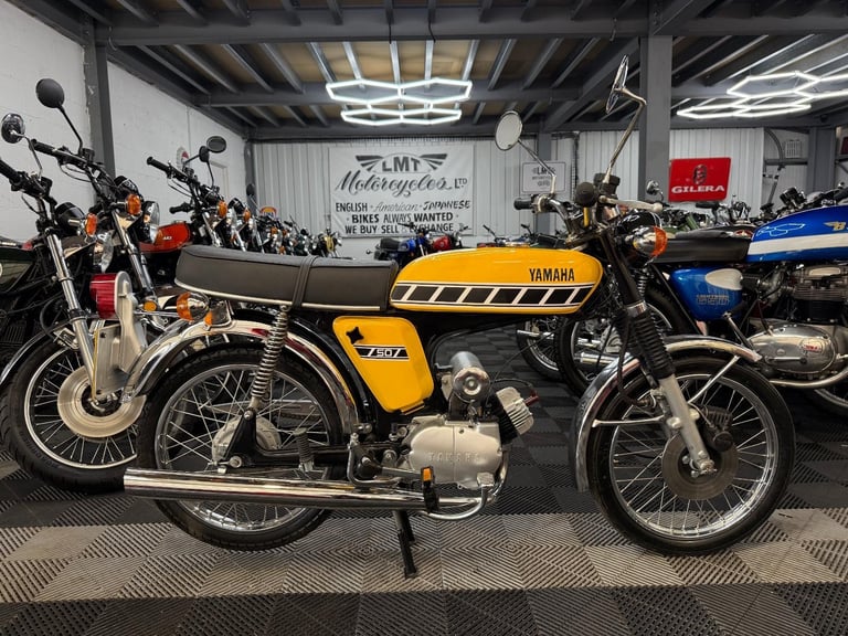 image for 1976 Yamaha FS1E, **KENNY ROBERTS* 50cc, lovely useable classic two stroke, px 
