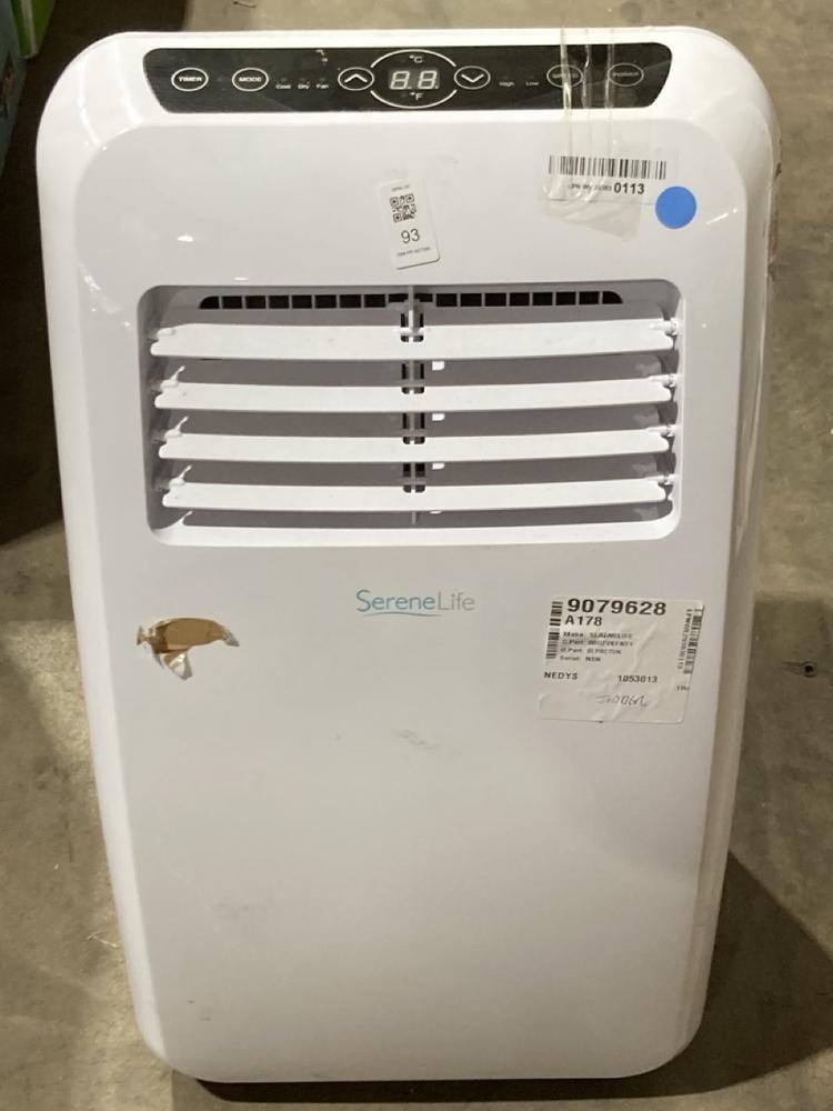 image for SERENELIFE 7000 BTU AIR CONDITIONER IN WHITE -SLPAC7UK - ORIGINAL RRP £224.53