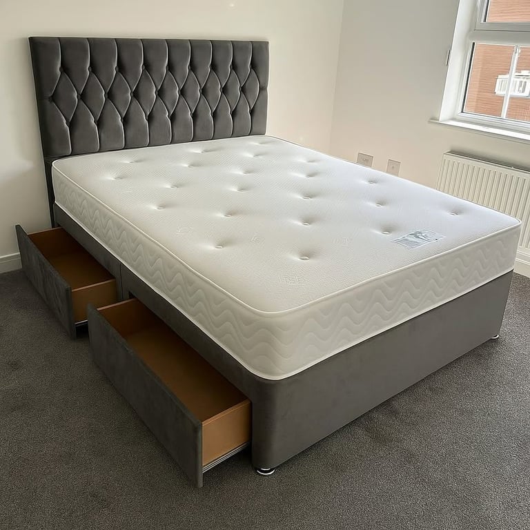 image for 100% SAME DAY DELIVERY , Small Double , Double & King Size Beds ~ BRAND NEW COD **