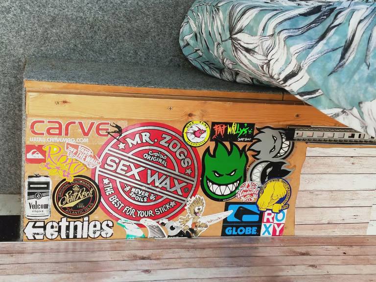 QUICKSILVER SURF/SKI/SKATE VW T5 TRANSPORTER CAMPERVAN - Custom Glastonbury Pop-up Motel