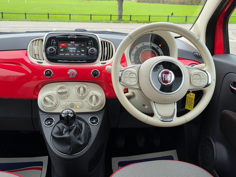 2015 Fiat 500 1.2 Lounge 3dr HATCHBACK PETROL Manual