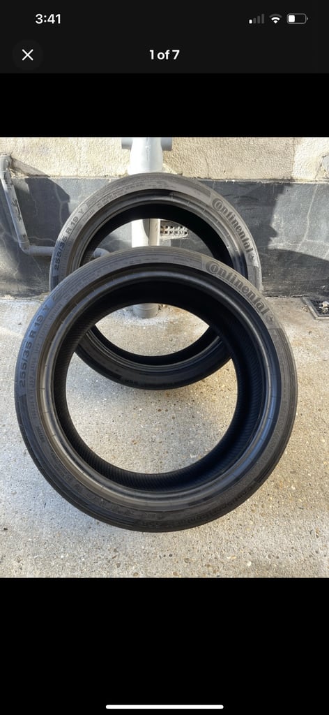 Continental SSR RF run-flat  X2 255/35/19 