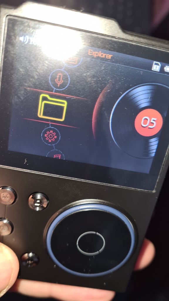 Lossless hi res mp3 player. Brand new with 16gb internal memory and 64gb sd card.