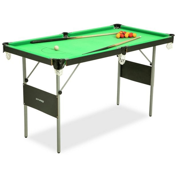image for Hy-Pro 4ft 6in Folding Snooker and Pool
