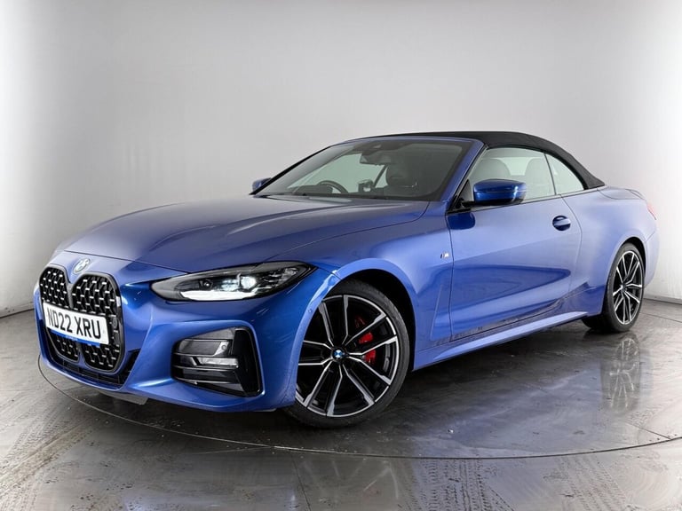 2022 BMW 4 Series 2.0 420i M Sport Auto Euro 6 (s/s) 2dr Convertible Petrol Automatic