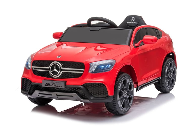 image for Red Rechargeable Licenced 12V GLC COUPE Battery Powered Ride on Kids Toy