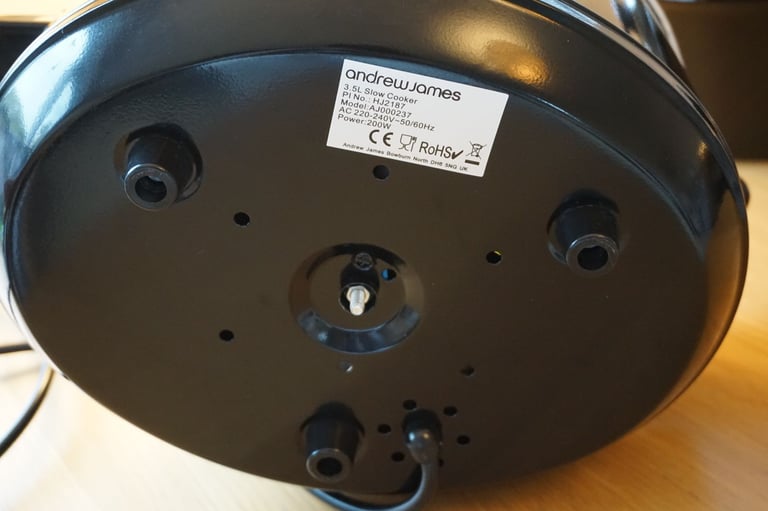 Andrew James 3.5L Slow Cooker HJ2187 GREAT CONDITION COLLECTION ONLY