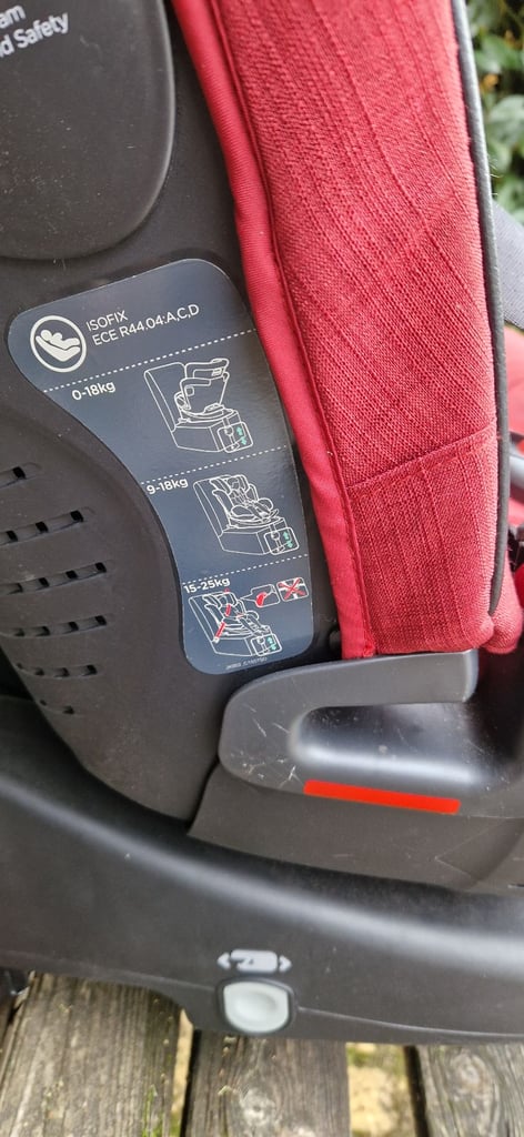 Joie Car isofix seat 0, 1, 2