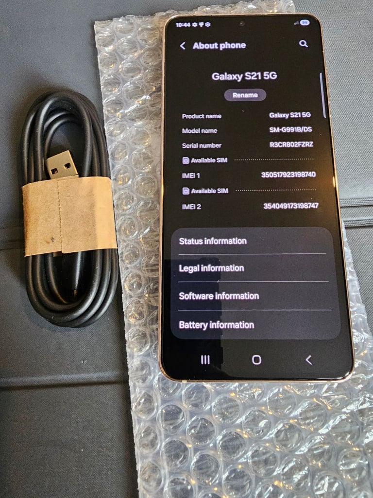 Samsung s21 5g 128gb dual sim unlocked £100