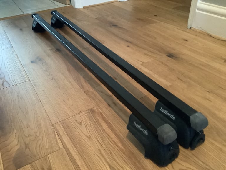 Halfords Load Carrier Roof Bars suitable for Bicycle Rack or Roof Box