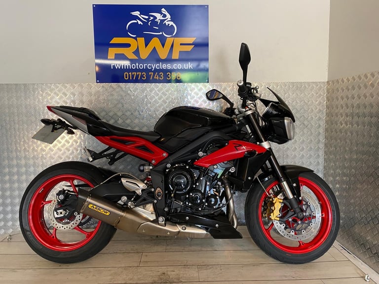 Triumph Street Triple 675 RX, 2016, ONLY 8,788 MILES, FSH, SUPERB COND, ARROW 