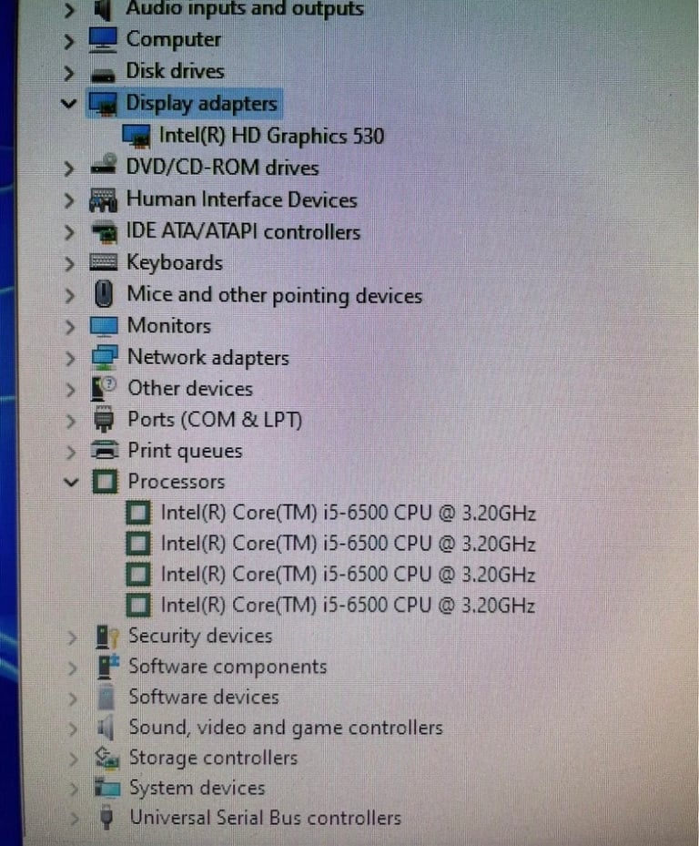 Computer optiplex i5 6 th Gen 