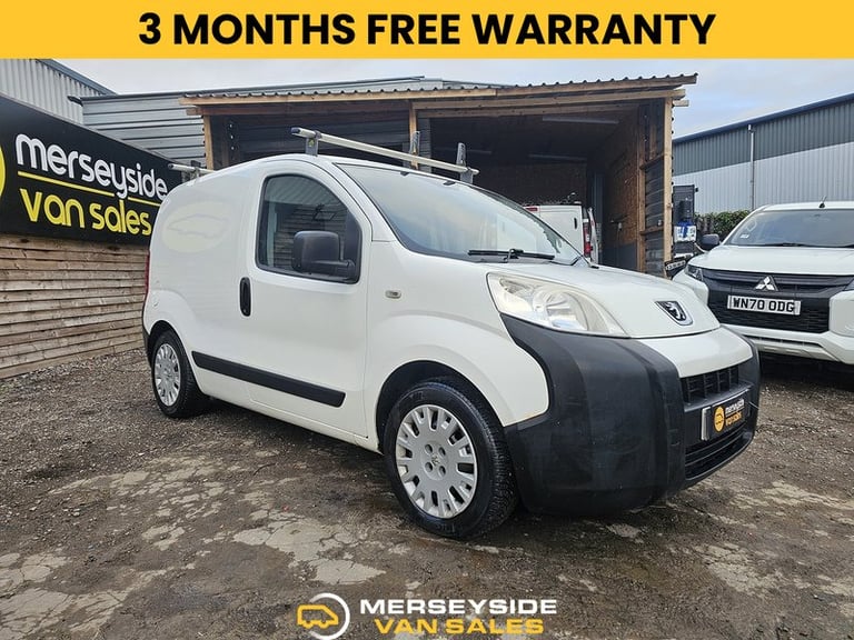  Peugeot Bipper 1.3 HDi Professional Panel Van 3dr Diesel Manual FWD L1 H1 (115 g/km, 80 bh Panel...