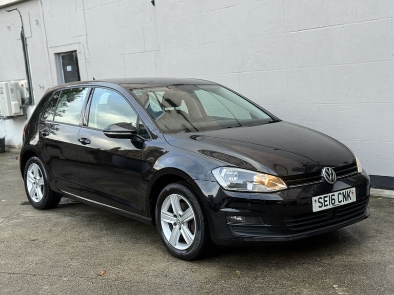 2016 VOLKSWAGEN GOLF 1.4 TSI BlueMotion Tech Match Edition Black Manual Petrol