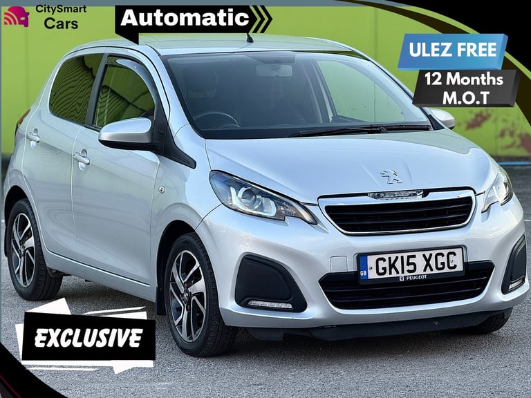image for 2015 Peugeot 108 1.0 Active 5dr 2-Tronic HATCHBACK Petrol Automatic