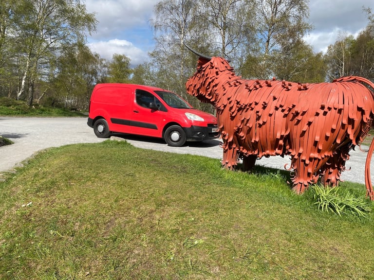 image for Scotland Royal Mail Peugeot Partner low miles tidy condition. MOT and serviced 