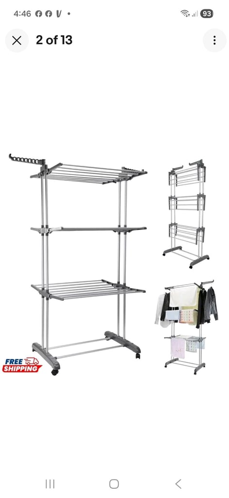 image for large clothes airer