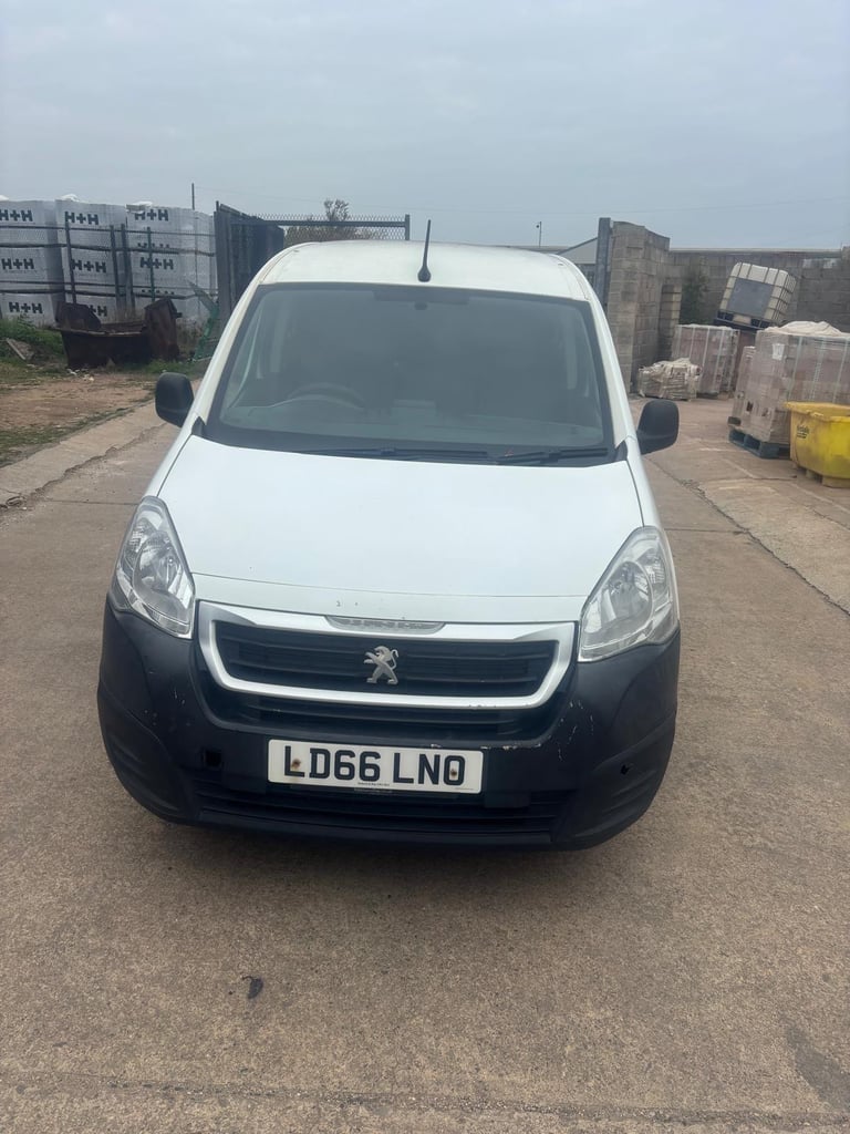 Peugeot, PARTNER, Panel Van, 2017, Manual, 1560 (cc)