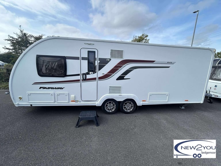 2017 Swift Fairway 645 4 Berth TRANSVERSE BED Caravan - STOCK NO S078