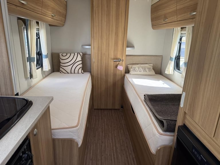 2014 ELDDIS Xplore 574 4 Berth fixed, single beds, motor mover