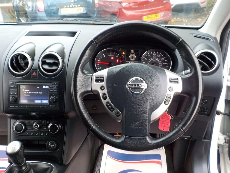 2012 Nissan Qashqai 1.5 dCi n-tec+ 2WD Euro 5 5dr HATCHBACK Diesel Manual