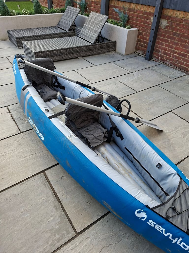 Inflatable 2 man canoe 