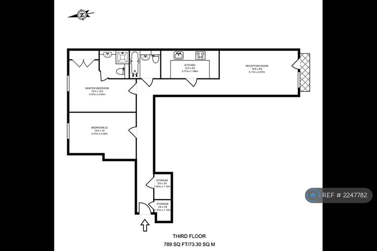 2 bedroom flat in Hoxton Square, London, N1 (2 bed) (#2247782)