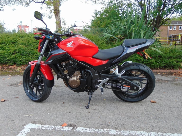 Honda CB500 FA-G 2016 Superb Naked A2 compliant roadster little use 4137 miles