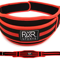 FXR SPORTS WEIGHT LIFTING BELT TRAINING BACK SUPPORT POWER GYM - 4 SIZES