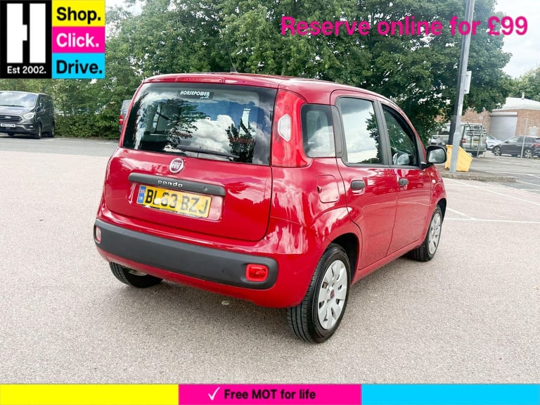 2014 Fiat Panda 1.2 Pop Euro 6 5dr HATCHBACK Petrol Manual