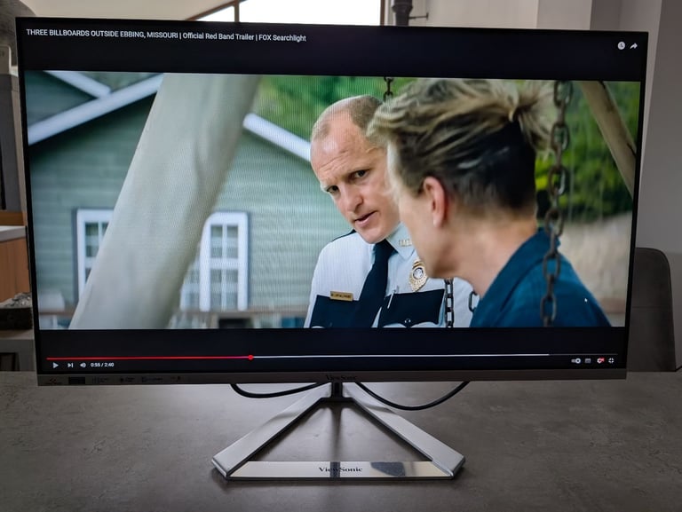 image for ViewSonic VX3276-2K-MHD 32" WQHD IPS Monitor – Ultra-Slim Frameless Design, HDMI, DP, Speakers