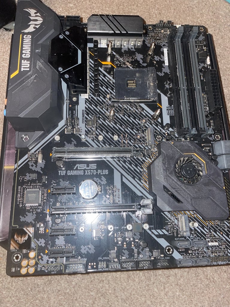 image for ASUS Tuf Gaming X570-PLUS ATX AM4 Motherboard