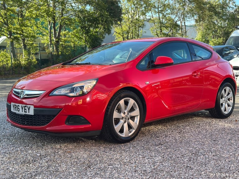 2016 Vauxhall Astra GTC 1.4i Turbo Sport Euro 6 (s/s) 3dr HATCHBACK Petrol Manual