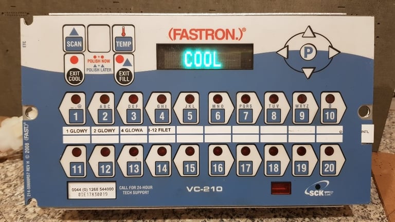 Henny Penny Pressure Fryer Fastron Computer Controller Vision VC-210 * collection only *