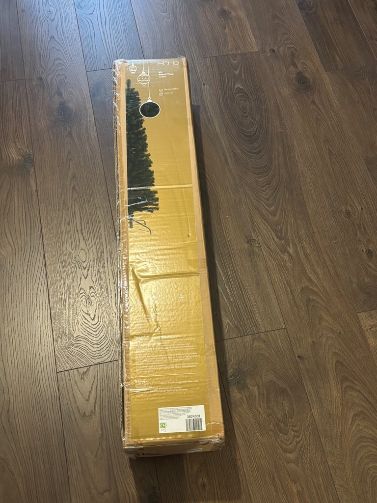 Argos Home 6ft Pencil Christmas Tree