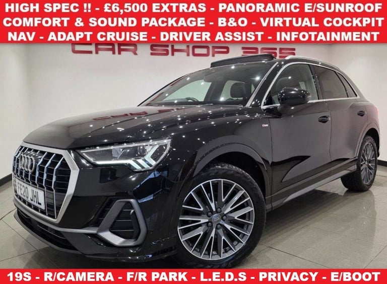 2020 20 AUDI Q3 2.0 TDI 35 S LINE SUV 5DR DIESEL S TRONIC EURO 6 (S/S) (150 PS) 